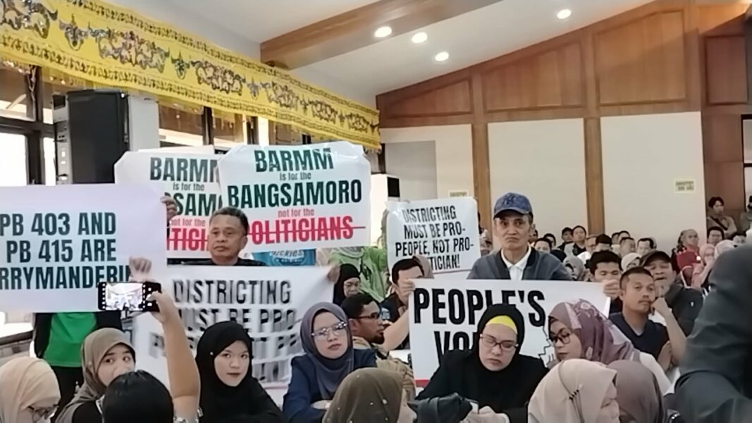 Stakeholders clash over proposed Barmm parliamentary districts