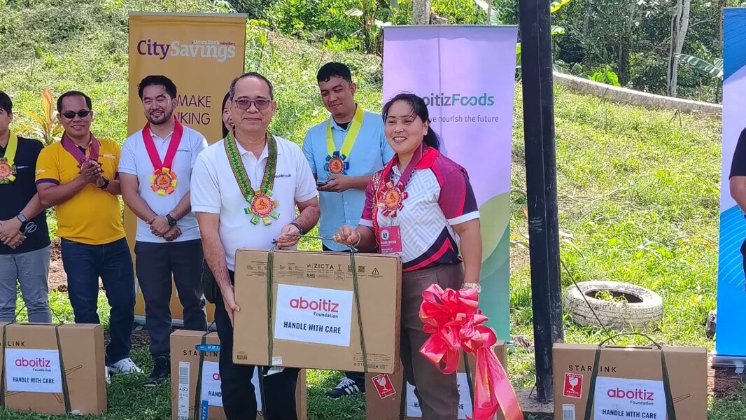 Remote Iligan schools get solar energy, internet boost