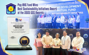 Pag-IBIG Fund wins GCG Best Sustainability Initiatives Award