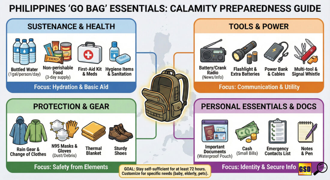 The ultimate ‘go-bag’ checklist: Essentials for your family’s emergency kit