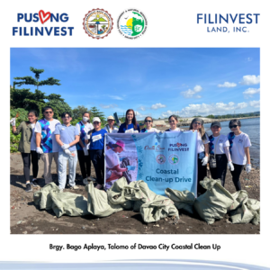 Filinvest Champions Environmental Stewardship with Coastal Cleanup Drive in Davao
