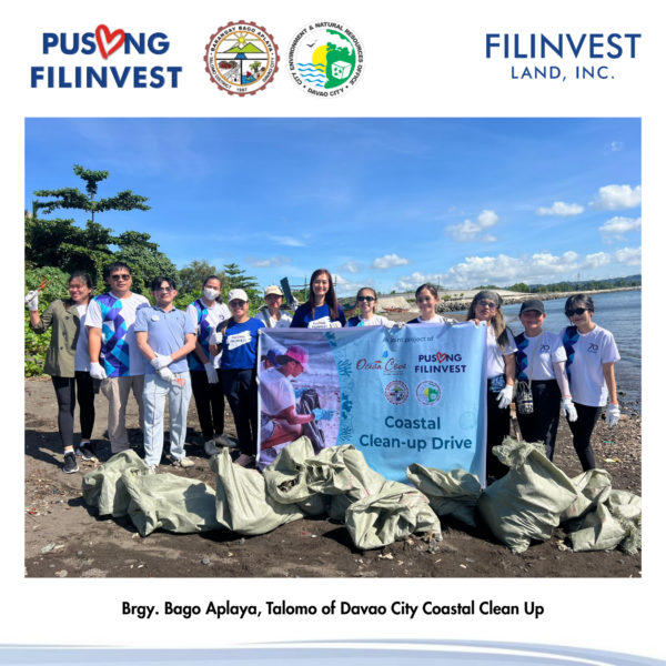 Filinvest Champions Environmental Stewardship with Coastal Cleanup Drive in Davao