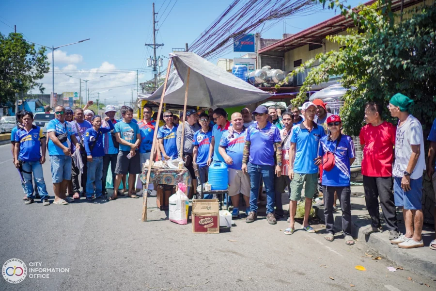 Jeepney drivers organized by BOSENA gather in Iligan City during a three-day transport strike on March 25, 2026, to demand a P5 fare increase and fuel tax suspension.