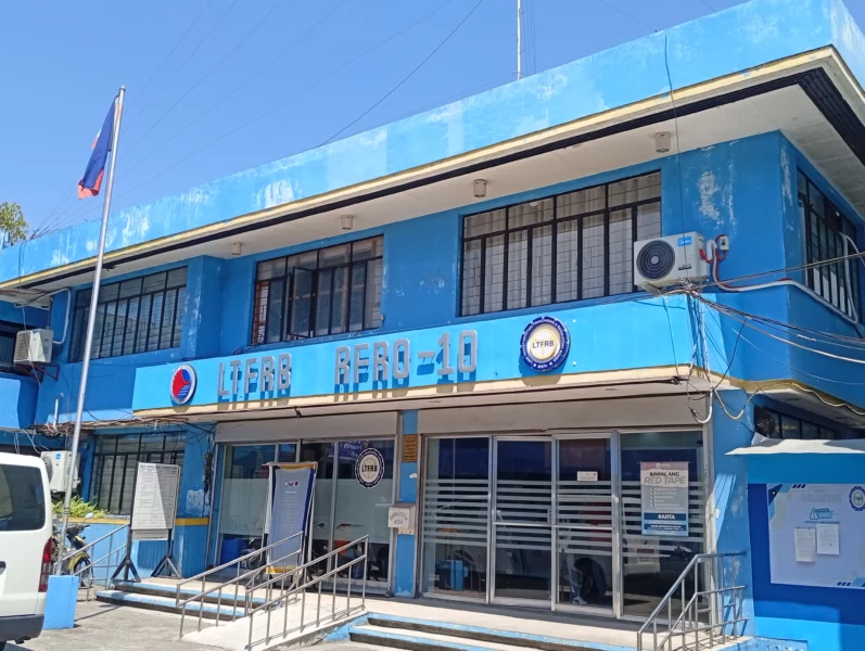 The LTFRB-10 regional office building in Cagayan de Oro, Northern Mindanao.