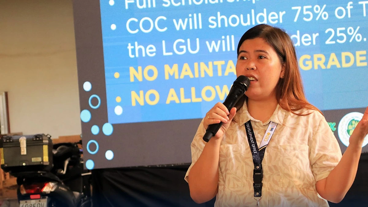 Richel Petalcurin-Dahay, acting department head of the City Education and Development Office (CEDO) in Cagayan de Oro, who filed a privacy complaint against RMN-CDO news director Menzie Montes.