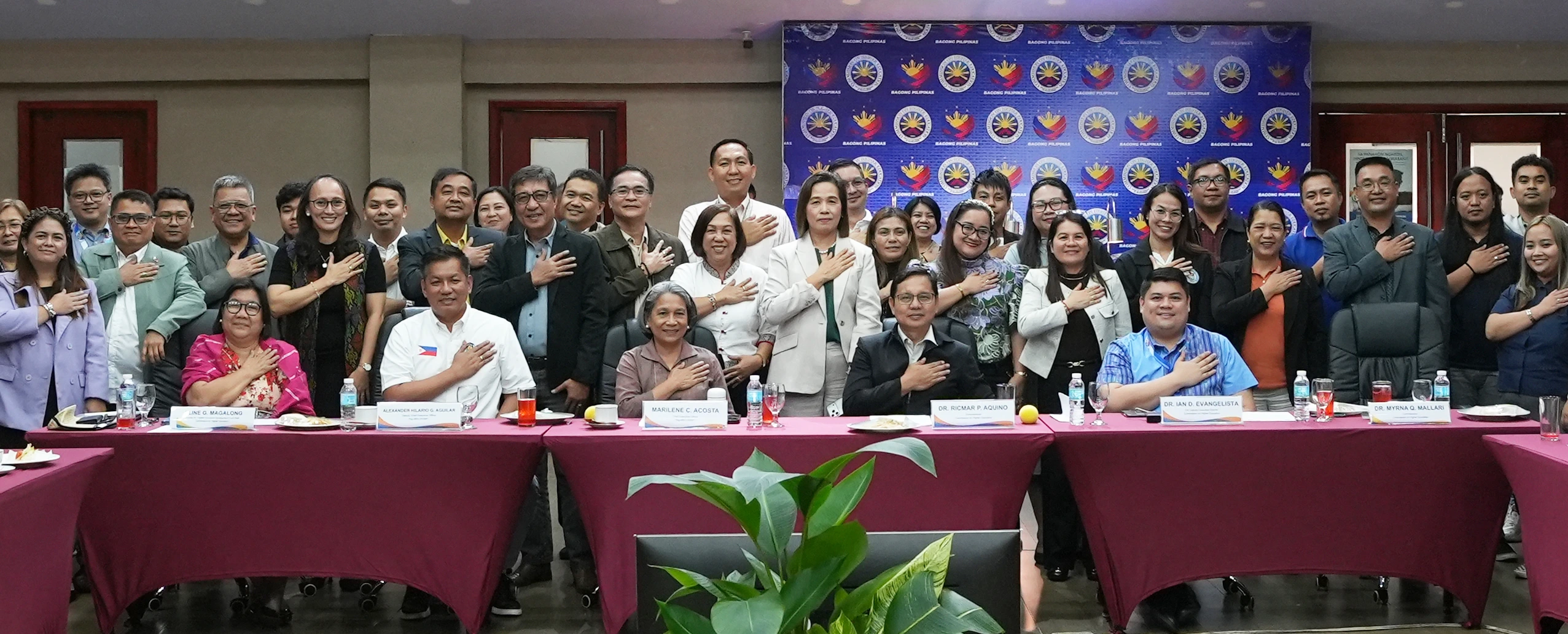 Officials from Pag-IBIG Fund and CHED discussing the P6.3 billion allocation for campus dormitory construction