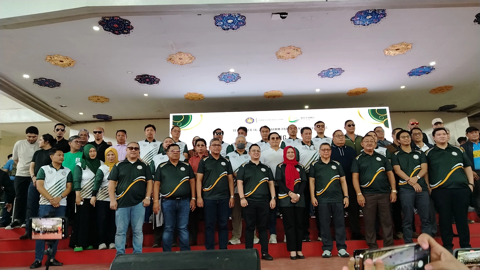 local candidates submitting documents for the first BARMM parliamentary elections at the Lanao del Sur Provincial Capitol in Marawi City, marking the region's transition to an elected parliament.