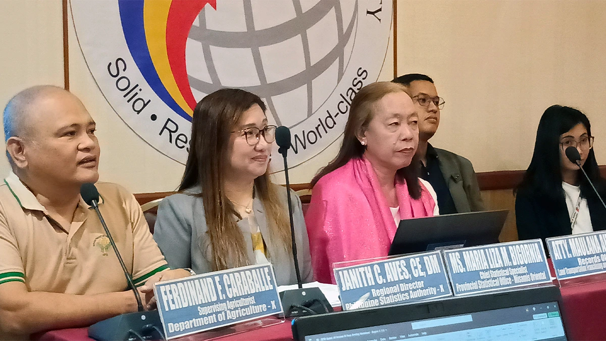 DA-10 Supervising Agriculturist Ferdinand F. Caraballe discussing strategic importation as a measure to manage inflation and protect consumers in Northern Mindanao.