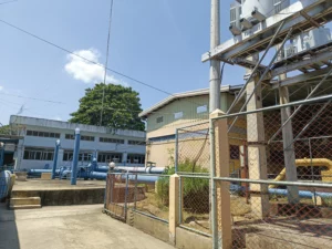 A photo of the Cagayan de Oro Water District Booster Station in Barangay Macasandig.