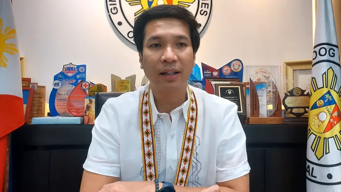Gingoog City Mayor Erick G. Cañosa during an interview on July 13 inside the Mayor's Office at the Gingoog People's Palace. Photo by Edwin Iyo.