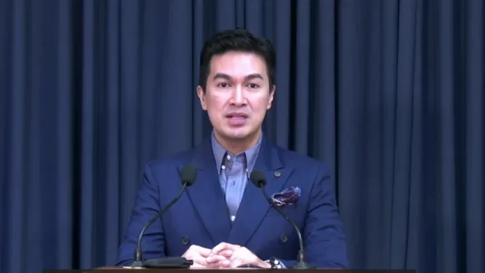 RIAL'S COST. Impeachment Court spokesperson Atty. Regie Tongol speaks to the media after the third day of the impeachment trial of Vice President Sara Duterte, saying the court will release an updated estimate of the trial's costs. (Screengrab from the Senate page.)