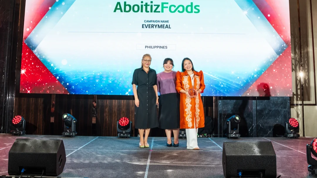 Regional recognition: The Aboitiz Foods team receives the Bronze Award for Best Content Campaign for Sustainability at the Content Marketing Awards Asia Pacific 2026 in Kuala Lumpur, Malaysia, for its everymeal campaign promoting responsible food production and sustainability. (Supplied photo)