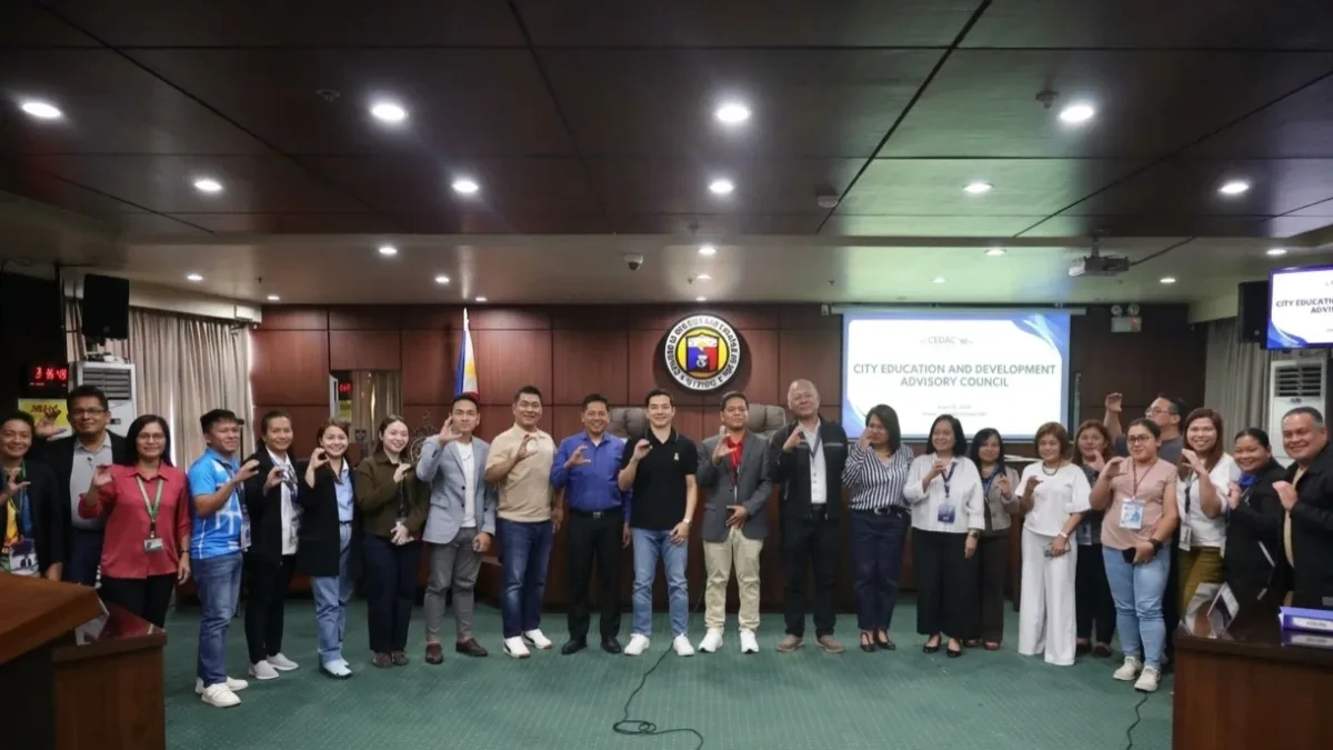 EDUCATION REFORMS. Members of the City Education and Development Advisory Council (CEDAC) gather at the Cagayan de Oro City Council Session Hall on July 28 after endorsing key education initiatives, including proposed barangay reading centers, a special needs intervention center for children, expanded technical skills training, and learning recovery programs aimed at improving educational outcomes for Kagay-anon learners. (Photo courtesy of Cagayan de Oro City Information Office)