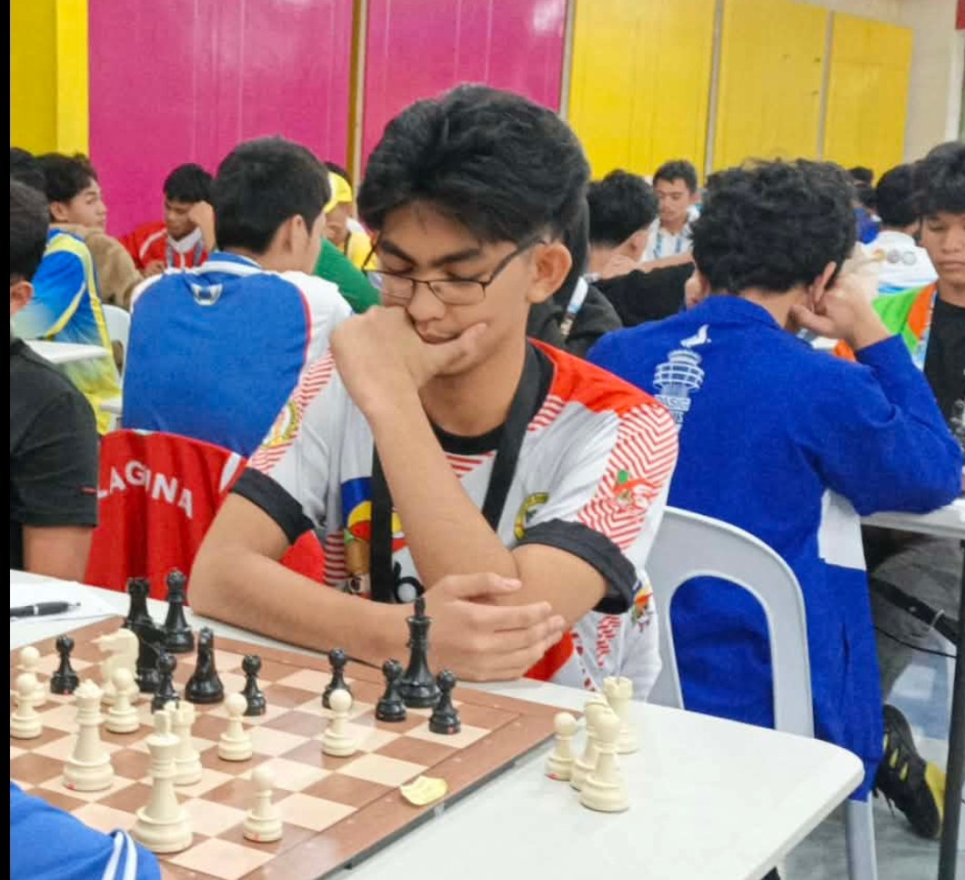 Davao native and International Master Christian Gian Karlo Arca represents Mindanao's top junior contingent at the Ozamiz Chess Open. The high-profile tournament has drawn elite regional master minds to Misamis Occidental, highlighting the growth of grassroots chess infrastructure in Northern Mindanao. (Photo by Lynde Salgados)