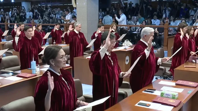 Senators sit as the impeachment court during the trial proceedings, a case that has fueled intense public debate online while raising broader questions about government accountability and why the outcome matters to ordinary Filipinos. (Photo courtesy of the Senate of the Philippines)