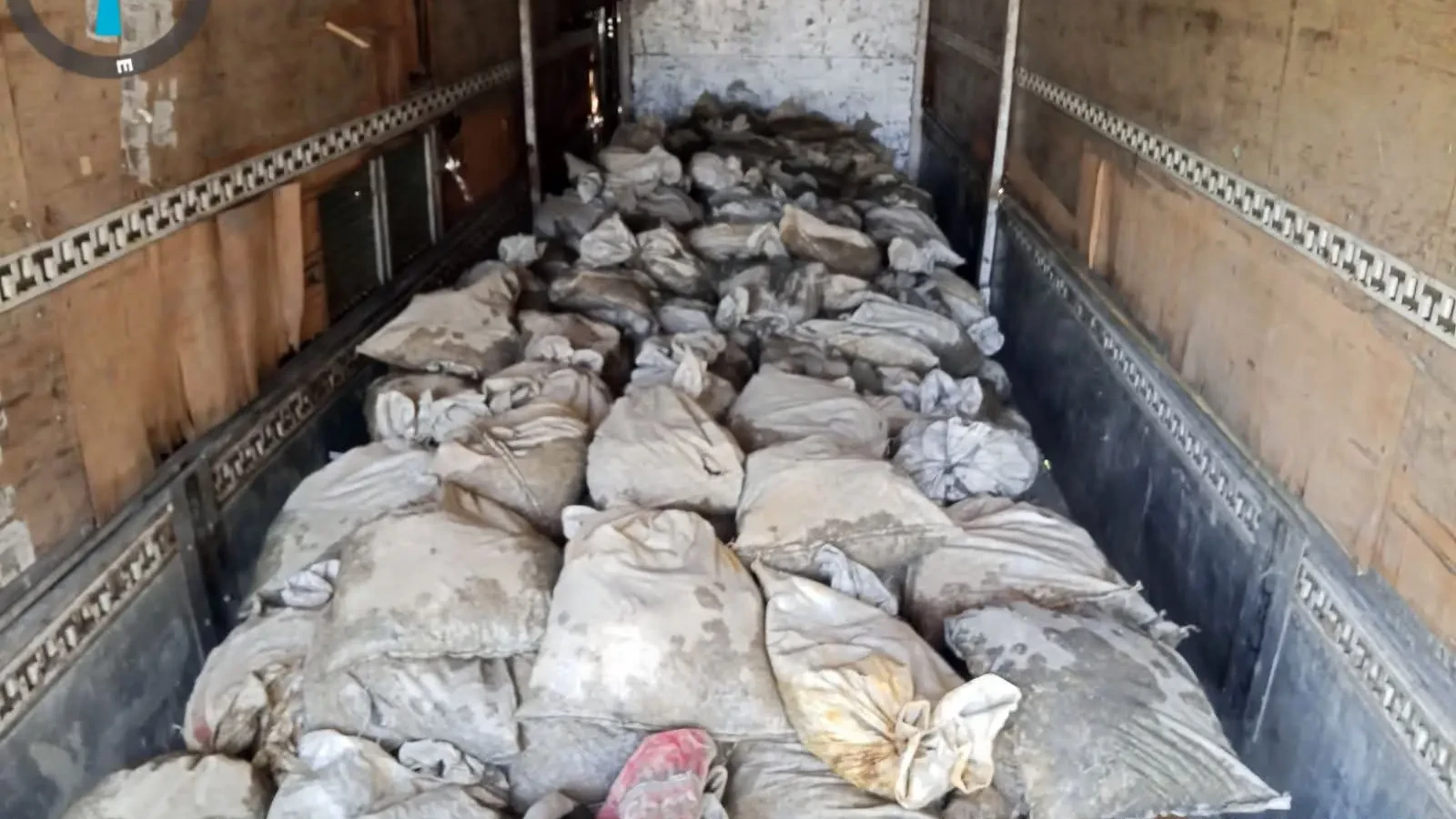 P1.75M SUSPECTED MINERAL ORES. Police seized around 350 sacks of suspected mineral ores worth an estimated P1.75 million during a checkpoint operation in Barangay Samburon, Linamon, Lanao del Norte, on July 15. Authorities said the shipment was allegedly being transported without the required documents and is now under police custody pending examination by the Mines and Geosciences Bureau (MGB) Region 10. (Photo courtesy of PRO-10)