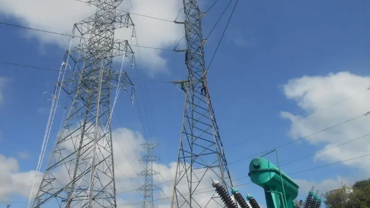 The Aurora-Polanco 138-kiloVolt (kV) transmission line 1. Photo Courtesy of NGCP
