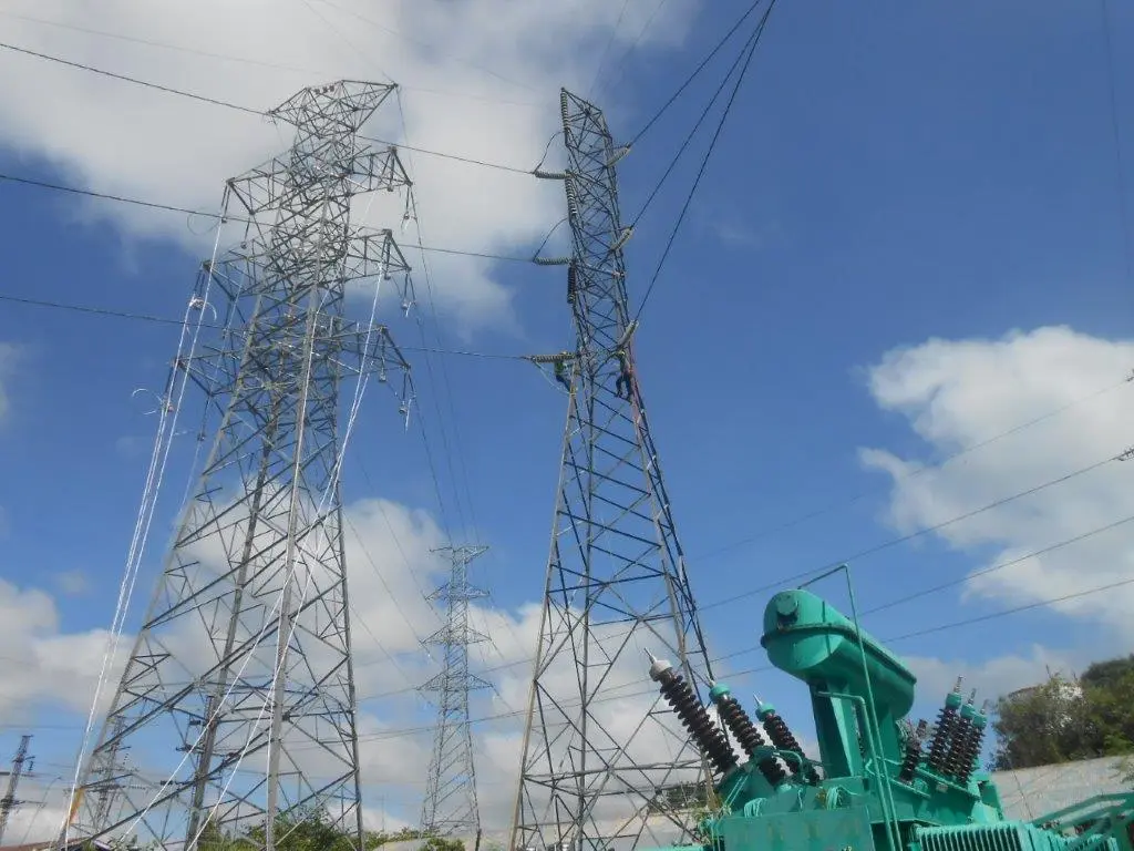 The Aurora-Polanco 138-kiloVolt (kV) transmission line 1. Photo Courtesy of NGCP