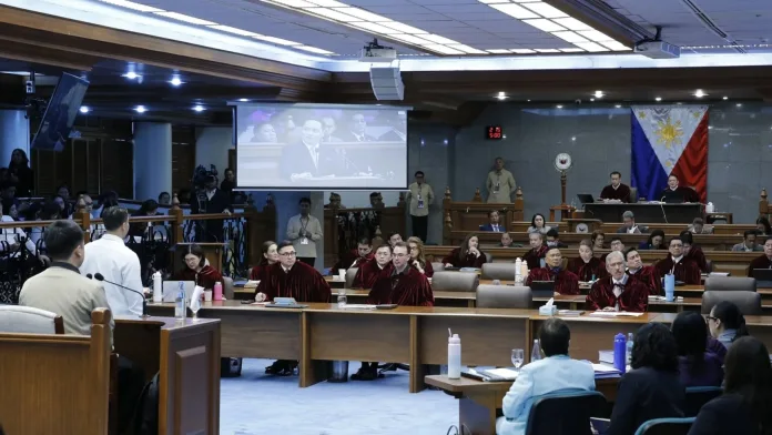 As the high-profile legislative trial continues in Pasay City, regional infrastructure, agriculture, and labor bills affecting provincial communities face potential scheduling delays within the Senate.. Photo courtesy of Senate of the Philippines