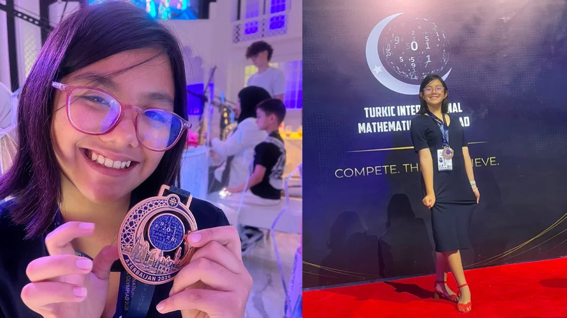 Angela Domingo dominates international Math Olympiad gold
