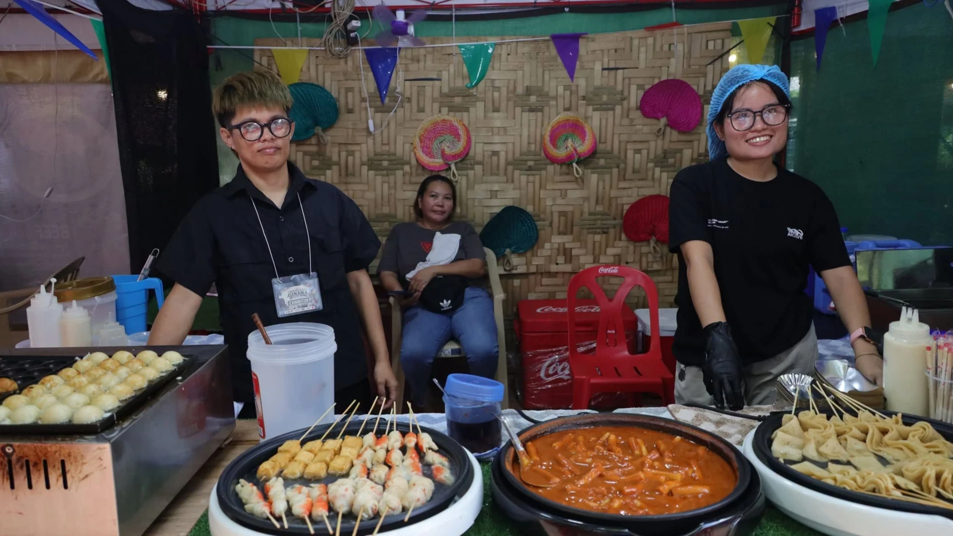 LOCAL FLAVORS. Food vendors serve a variety of freshly prepared local delicacies and street food at the Fiesta sa Kaumahan: Agro Fair and Garden Show 2026, one of the Higalaay Festival attractions showcasing homegrown flavors and local entrepreneurs. (Photo courtesy of the Cagayan de Oro City Information Office)