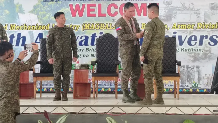 The 2nd Mechanized Infantry "Magbalantay" Brigade of the Philippine Army celebrates its 16th activation anniversary at Camp Sultan Badrodin, Iligan City. Guest speaker Lt. Gen. Rey B. Alemania and BGen. Bernardo A. Taqueban highlighted the unit's peacebuilding efforts in Lanao and readiness for the BARMM parliamentary election. (Photo by Bonita Ermac)