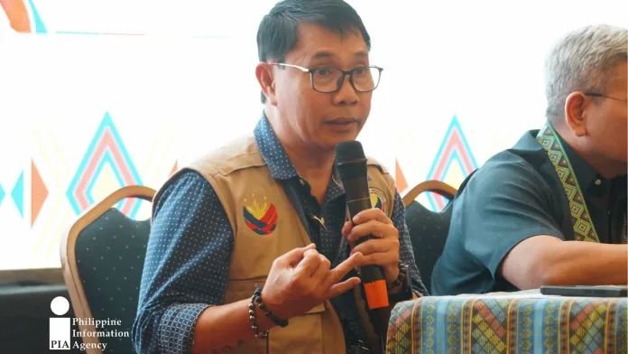 LOCAL ACCESS. DMW-10 Regional Director Emmanuel Toledo discusses efforts to bring migrant worker services closer to OFWs and their families in Northern Mindanao during KABALIKAT 2026 on Aug. 24, 2026, in Cagayan de Oro City. (Photo courtesy of KPM/PIA-10)