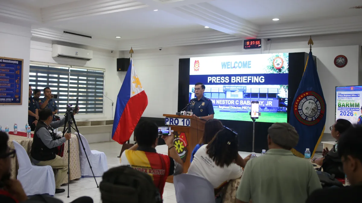 FESTIVAL SECURITY. PRO-10 Regional Director PBGen. Nestor Babagay Jr. leads the police security preparations for Iligan City’s monthlong Diyandi Festival, with 149 additional personnel deployed to help secure 133 scheduled events. (Photo: ZRD/PIA-10)