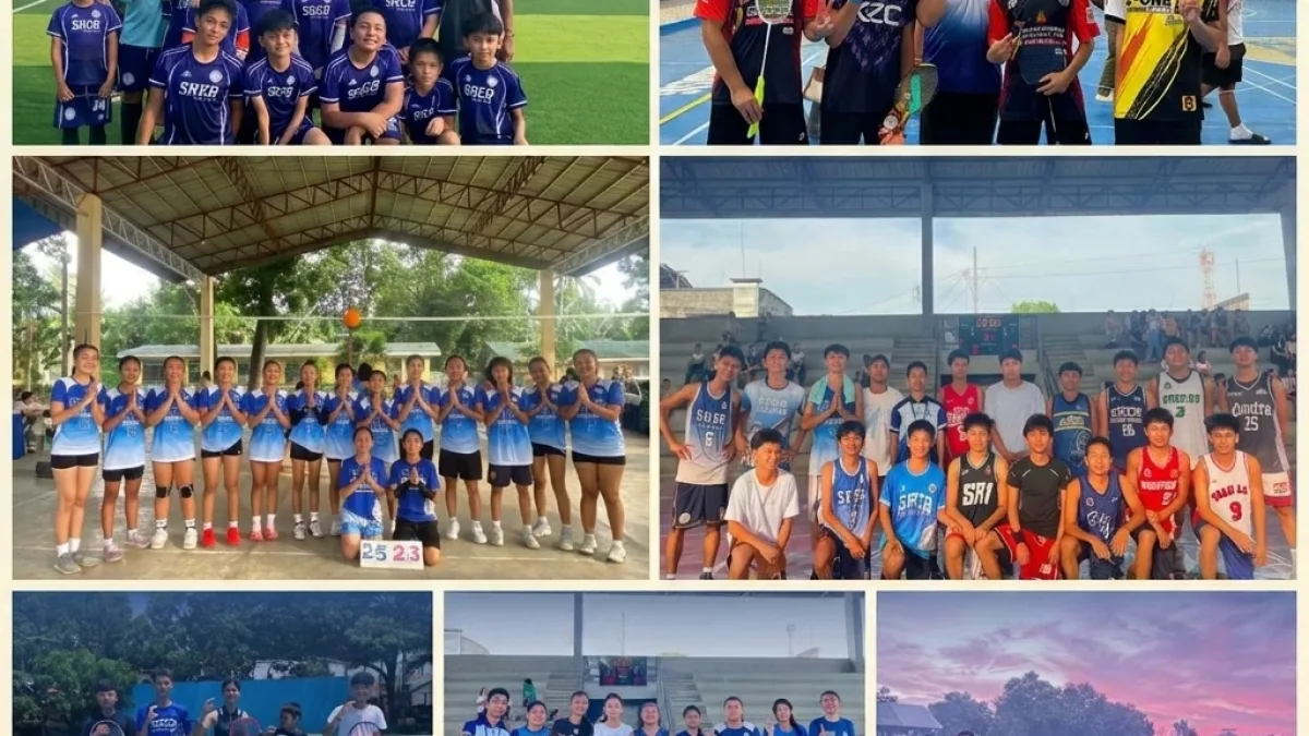 St. Rita’s College of Balingasag (SRCB) athletes secure division meet qualification spots after capturing 26 top finishes in 16 sports at the Balingasag Central District Athletic Meet. Commended by School President Sr. Ma. Jesusita L. Bernate, RVM, the Blue Marians will represent the Balingasag district in the upcoming division competitions. (Photos courtesy of SRCB)