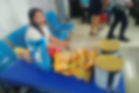 GROCERY ARREST. A 32-year-old woman was turned over to Valencia City police after she was allegedly caught carrying P11,911.75 worth of unpaid grocery items at New Gaisano City Valencia on Sept. 19. Photo Courtesy of Bukidnon PPO