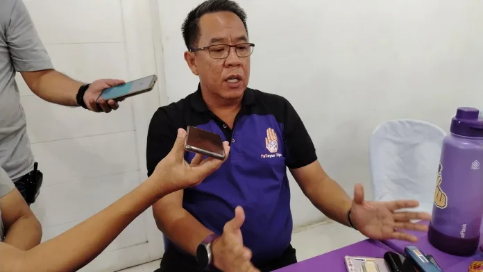 LOOKING INTO THE ROOT. Misamis Oriental 2nd District Representative Yevgeney Vincente Emano calls for a closer look at the factors behind recent school shooting incidents, urging parents, teachers, government and communities to work together to prevent violence against students. (Photo by Shiela Mae Butlig)