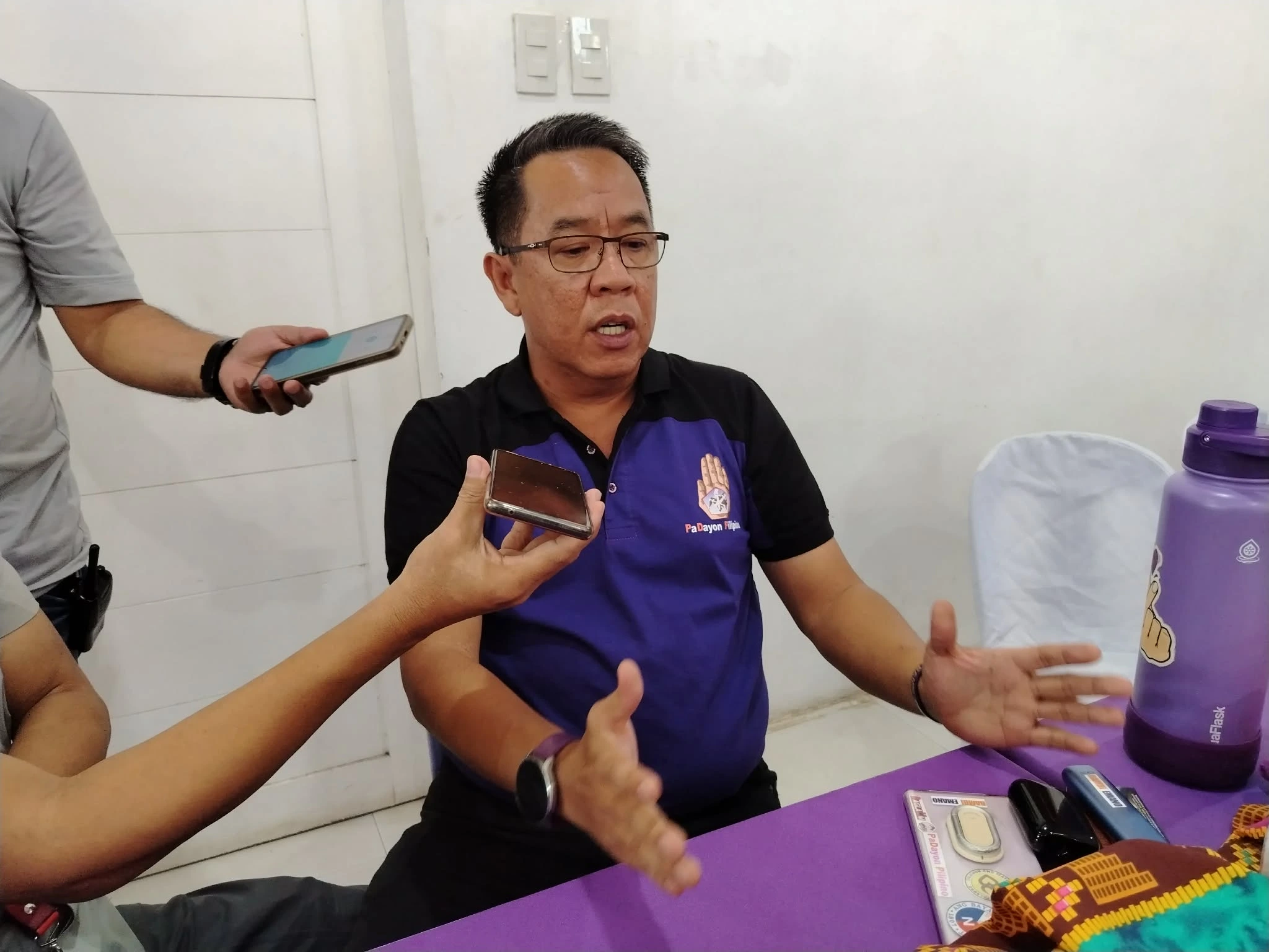 LOOKING INTO THE ROOT. Misamis Oriental 2nd District Representative Yevgeney Vincente Emano calls for a closer look at the factors behind recent school shooting incidents, urging parents, teachers, government and communities to work together to prevent violence against students. (Photo by Shiela Mae Butlig)