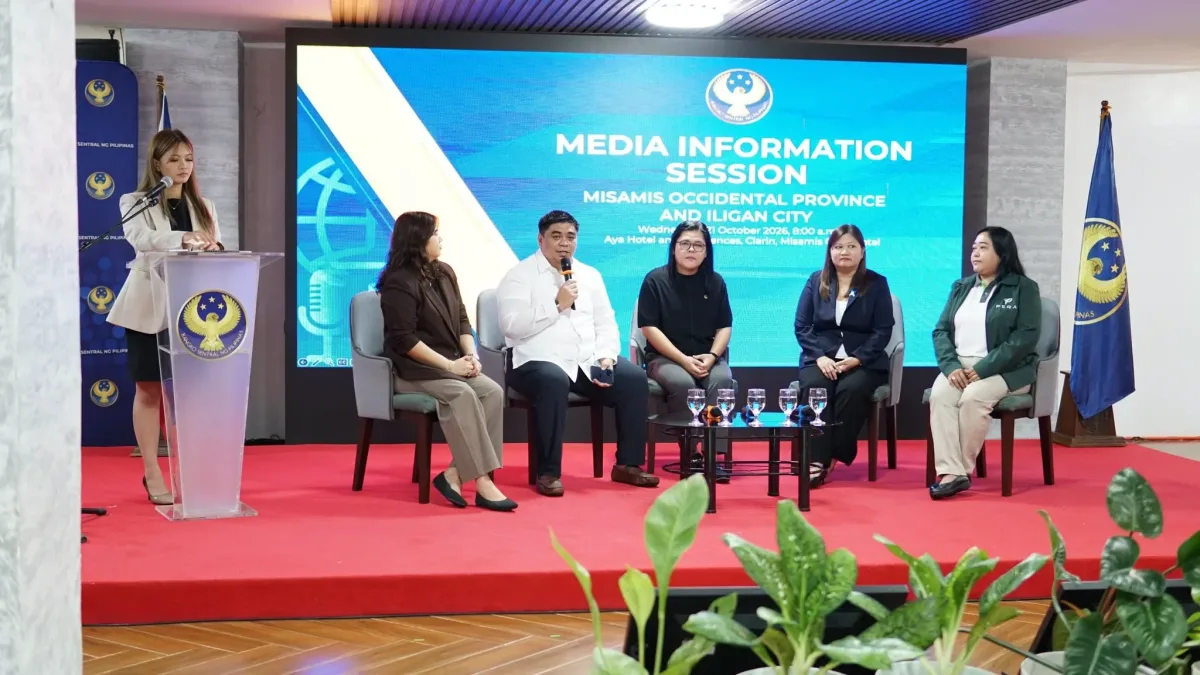 Bangko Sentral ng Pilipinas officials answer questions from journalists and information officers during a panel discussion at the Media Information Session in Aya Hotel and Residences, Clarin, Misamis Occidental.