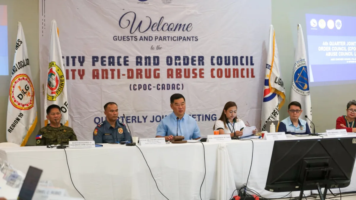 Iligan City to purchase metal detectors for schools using 2026 CPOC funds while preparing for key international delegation visits.